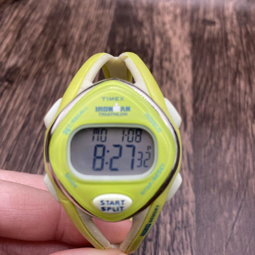 Timex Ironman Sleek 50 Lap Y2K Yellow Unisex Watch